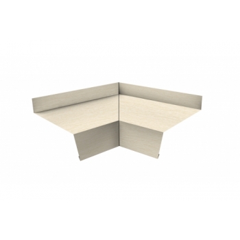 ГРАНД ЛАЙН Угол отлива внутренний 150 0,45 Print Elite с пленкой Milky Wood TwinColor ГРАНД ЛАЙН Угол отлива внутренний 150 0,45 Print Elite с пленкой Milky Wood TwinColor