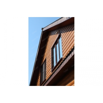 ГРАНД ЛАЙН Сталь Блок-хаус 0,390 Grand Line 0,45 PE RAL 1015 светлая слоновая кость ГРАНД ЛАЙН Сталь Блок-хаус 0,390 Grand Line 0,45 PE RAL 1015 светлая слоновая кость