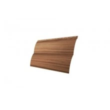 ГРАНД ЛАЙН Сайдинг Блок-хаус 0,390 Grand Line 0,45 Print Elite Honey Wood TwinColor