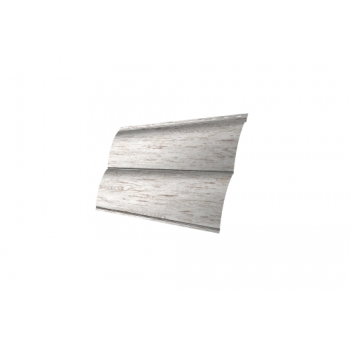 ГРАНД ЛАЙН Сайдинг Блок-хаус 0,390 Grand Line 0,45 Print Elite Snow Wood TwinColor ГРАНД ЛАЙН Сайдинг Блок-хаус 0,390 Grand Line 0,45 Print Elite Snow Wood TwinColor