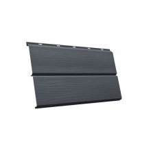 ГРАНД ЛАЙН ЭкоБрус 3D 0,345 Grand Line 0,5 Satin с пленкой RAL 7024 мокрый асфальт
