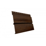 ГРАНД ЛАЙН Квадро брус 3D 0,45 Print Elite с пленкой Chestnut Wood