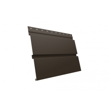 ГРАНД ЛАЙН Квадро брус 0,5 Satin с пленкой RR 32 темно-коричневый
