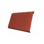 ГРАНД ЛАЙН Вертикаль 0,2 classic 0,45 Drap с пленкой RAL 8004 терракота