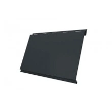ГРАНД ЛАЙН Вертикаль 0,2 classic 0,45 Drap TX с пленкой RAL 7016 антрацитово-серый