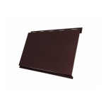 ГРАНД ЛАЙН Вертикаль 0,2 classic 0,45 PE с пленкой RAL 8017 шоколад
