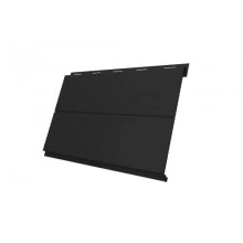ГРАНД ЛАЙН Вертикаль 0,2 line 0,45 Drap TX с пленкой RAL 9005 черный