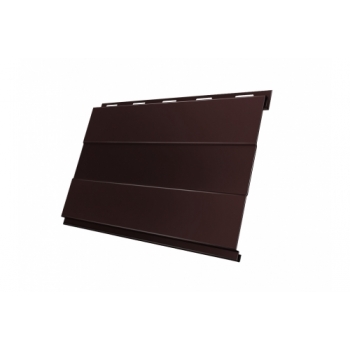 ГРАНД ЛАЙН Вертикаль 0,2 prof 0,5 Satin с пленкой RAL 8017 шоколад