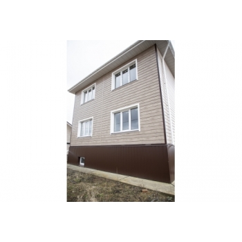 ГРАНД ЛАЙН Вертикаль 0,2 prof 0,5 Satin с пленкой RAL 8017 шоколад