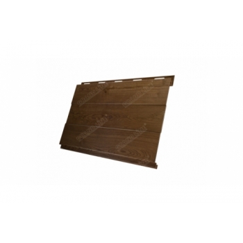 ГРАНД ЛАЙН Вертикаль 0,2 prof 0,45 Print Elite с пленкой Antique Wood TwinColor