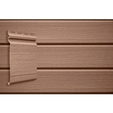 ГРАНД ЛАЙН Сайдинг Natural-брус Grand Line Tundra рябина (3,0м)