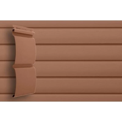 ГРАНД ЛАЙН Сайдинг Блок-хаус Grand Line Color Plus темно-бежевый (3,0м) ГРАНД ЛАЙН Сайдинг Блок-хаус Grand Line Color Plus темно-бежевый (3,0м)