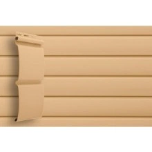ГРАНД ЛАЙН Сайдинг Блок-хаус Grand Line Color Plus карамельный (3,0м)