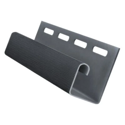 ГРАНД ЛАЙН Профиль J Grand Line Acryl графит (3,0м)