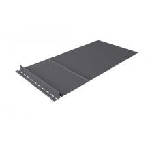 ГРАНД ЛАЙН Элемент обхода Кликфальц Pro левый 0,5 Satin RAL 7004 сигнальный серый