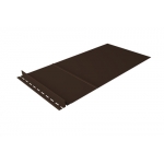 ГРАНД ЛАЙН Элемент обхода Кликфальц Pro левый 0,5 Satin RAL 8017 шоколад