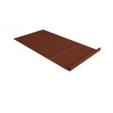 ГРАНД ЛАЙН Элемент обхода Кликфальц Pro правый 0,45 Drap RAL 8004 терракота