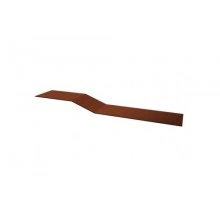 ГРАНД ЛАЙН Планка крепежная фальц Grand Line 0,5 Satin Matt RAL 8004 терракота (3м)