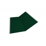 ГРАНД ЛАЙН Планка ендовы нижней 300х300 0,45 Drap ST RAL 6005 зеленый мох (3м)