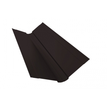 ГРАНД ЛАЙН Планка ендовы верхней фигурной 150x150 0,5 PurPro с пленкой RAL 9005 черный (3м) ГРАНД ЛАЙН Планка ендовы верхней фигурной 150x150 0,5 PurPro с пленкой RAL 9005 черный (3м)