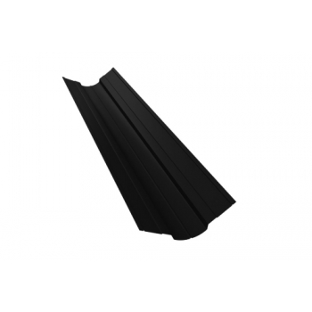 ГРАНД ЛАЙН Планка ендовы верхней фигурной 70x70 0,5 GreenCoat Pural BT, matt RR 33 черный (RAL 9004 сигнальный черный) (3м) ГРАНД ЛАЙН Планка ендовы верхней фигурной 70x70 0,5 GreenCoat Pural BT, matt RR 33 черный (RAL 9004 сигнальный черный) (3м)