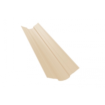 ГРАНД ЛАЙН Планка ендовы верхней фигурной 70x70 0,5 Satin с пленкой RAL 1015 светлая слоновая кость (2м) ГРАНД ЛАЙН Планка ендовы верхней фигурной 70x70 0,5 Satin с пленкой RAL 1015 светлая слоновая кость (2м)