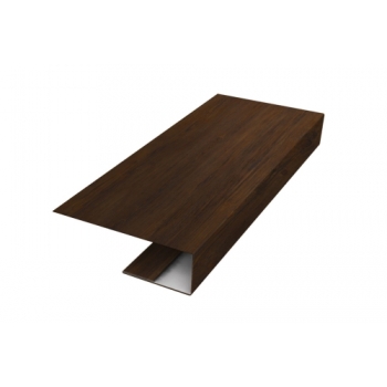 ГРАНД ЛАЙН J-Профиль 18мм 0,45 Print Elite Chestnut Wood (2м) ГРАНД ЛАЙН J-Профиль 18мм 0,45 Print Elite Chestnut Wood (2м)