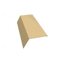 ГРАНД ЛАЙН Планка карнизная 120х80 0,45 PE с пленкой RAL 1014 слоновая кость (2,5м)