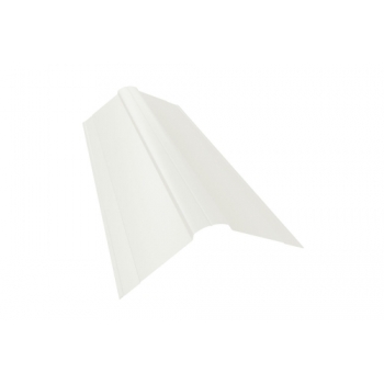 ГРАНД ЛАЙН Планка конька фигурного 150x150 0,45 PE с пленкой RAL 9003 сигнальный белый (2м) ГРАНД ЛАЙН Планка конька фигурного 150x150 0,45 PE с пленкой RAL 9003 сигнальный белый (2м)