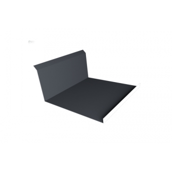 ГРАНД ЛАЙН Планка примыкания нижняя 20х122х260х15 0,5 Rooftop Бархат RAL 7024 мокрый асфальт (2,5м) ГРАНД ЛАЙН Планка примыкания нижняя 20х122х260х15 0,5 Rooftop Бархат RAL 7024 мокрый асфальт (2,5м)