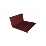 ГРАНД ЛАЙН Планка прим. ниж. 20х122х260х15 0,45 Drap ST RAL 3005 красное вино (3м)