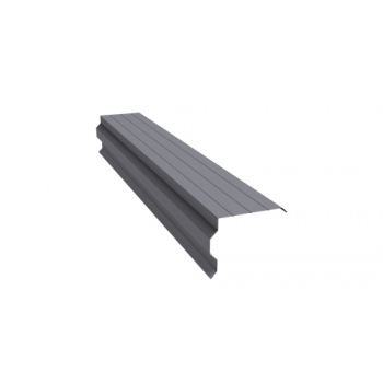 ГРАНД ЛАЙН Планка торцевая фигурная 90х110 0,45 Drap TX RAL 7004 сигнальный серый (3м) ГРАНД ЛАЙН Планка торцевая фигурная 90х110 0,45 Drap TX RAL 7004 сигнальный серый (3м)