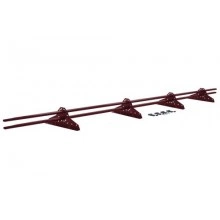 ГРАНД ЛАЙН Снегозадержатель NEW трубчатый Grand Line RAL 3005 3м