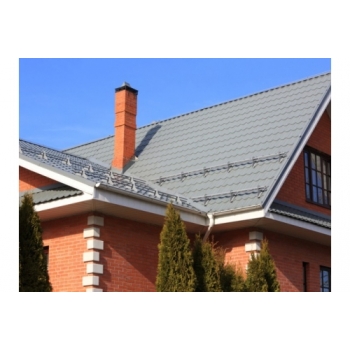 ГРАНД ЛАЙН Снегозадержатель NEW трубчатый Grand Line RAL 3009 3м ГРАНД ЛАЙН Снегозадержатель NEW трубчатый Grand Line RAL 3009 3м