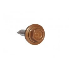 ГРАНД ЛАЙН Саморез кровельный Daxmer 4,8х29 RAL 8004 (250) сверло №1