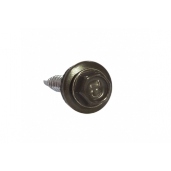 ГРАНД ЛАЙН Саморез кровельный Daxmer 4,8х29 RAL 8014 (250) сверло №1