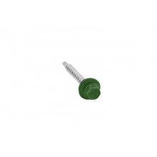 ГРАНД ЛАЙН Саморез кровельный Daxmer 4,8х35 RAL 6002 (250) сверло №1
