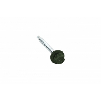 ГРАНД ЛАЙН Саморезы 4,8х50 RAL 6020 (150 шт) (Даксмер)
