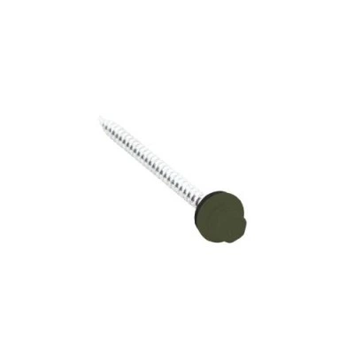 ГРАНД ЛАЙН Саморез кровельный Daxmer 4,8х70 RAL 6003 (100) сверло №1 ГРАНД ЛАЙН Саморез кровельный Daxmer 4,8х70 RAL 6003 (100) сверло №1