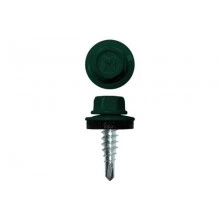ГРАНД ЛАЙН Саморез по металлу Daxmer 4,8х19 RAL 6005 (400) сверло №2
