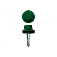 ГРАНД ЛАЙН Саморез по металлу Daxmer 4,8х19 RAL 6029 (400) сверло №2