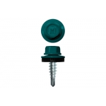 ГРАНД ЛАЙН Саморез по металлу Daxmer 4,8х19 RAL 5021 (5000) сверло №2