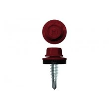ГРАНД ЛАЙН Саморез по металлу Daxmer 4,8х19 RAL 3003 (5000) сверло №2
