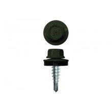 ГРАНД ЛАЙН Саморез по металлу Daxmer 4,8х19 RAL 6020 (250) сверло №2