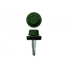 ГРАНД ЛАЙН Саморез по металлу Daxmer 4,8х19 RAL 6002 (5000) сверло №2