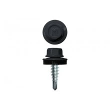 ГРАНД ЛАЙН Саморез по металлу Daxmer 4,8х19 RAL 7024 (250) сверло №2
