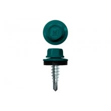 ГРАНД ЛАЙН Саморез по металлу Daxmer 4,8х19 RAL 5021 (250) сверло №2