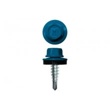 ГРАНД ЛАЙН Саморез по металлу Daxmer 4,8х19 RAL 5015 (250) сверло №2