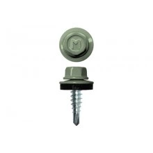 ГРАНД ЛАЙН Саморез по металлу Daxmer 4,8х19 RAL 6019 (250) сверло №2