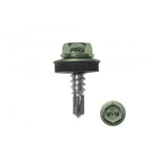 ГРАНД ЛАЙН Саморезы 5,5х19 RAL 6019 (Даксмер)